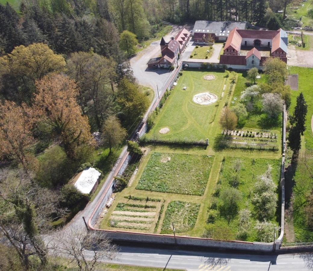 Florimont - Vaste Gite A La Ferme Villers-Chatel Bagian luar foto