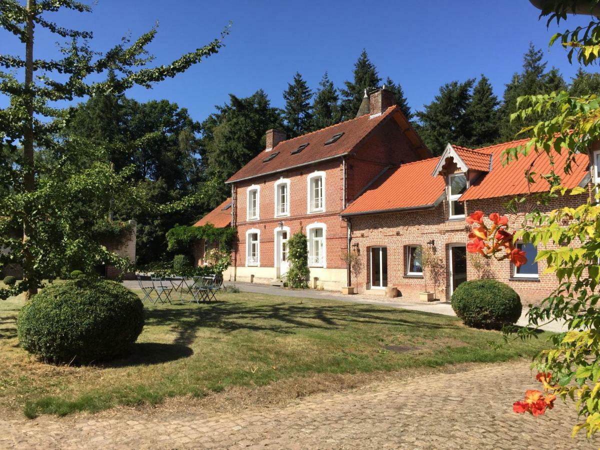 Florimont - Vaste Gite A La Ferme Villers-Chatel Bagian luar foto